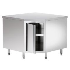 Masa tip dulap pe colt, fara rebord, 900x600 mm