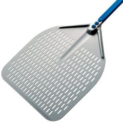 Paleta pentru pizza, rectangulara, perforata, 330x330 mm