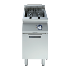 Friteuza electrica Electrolux Professional 18 litri, cu 1 cuva si 2 jumatati de cos, elementi de incalzire interni