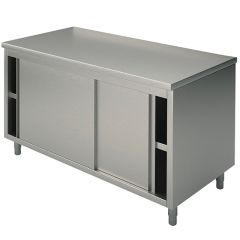 Masa tip dulap, usi glisante, fara rebord, 1800x700 mm
