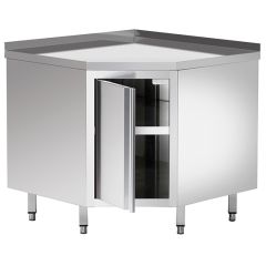 Masa tip dulap pe colt, cu rebord, 900x600 mm