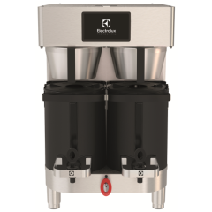 Masina preparare cafea Electrolux Professional, cu doua grupuri, cu caseta incalzita cu aer