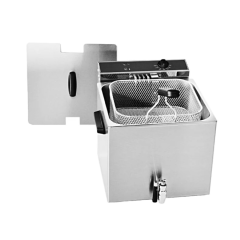 FRITEUZA ELECTRICA CAP 12 LT. 1 CUVA ROBINET GOLIRE DIM. 350*470*350MM