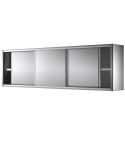 Dulap suspendat, usi glisante, 1 polita, 1500x400 mm