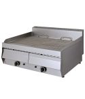Grill pe gaz cu apa, de banc, 2 zone de lucru