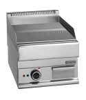 Grill electric cu placa neteda cromata, de banc, 395x520 mm