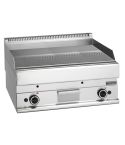 Grill pe gaz cu placa neteda romata, de banc, 695x520 mm