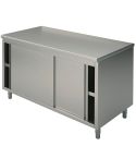 Masa tip dulap, usi glisante, fara rebord, 1600x700 mm