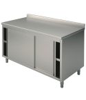 Masa tip dulap , usi glisante si rebord,  1000x600