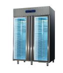 Dulap congelare, 2 usi vitrate, 1400 litri, 6 grilaje GN 2/1