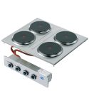 Masina de gatit electrica incastrata, 4 plite