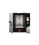 Cuptor electric combi pentru gastronomie / patiserie, capacitatea: 6 tavi GN1/1 panou touch screen, Injectie directa