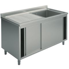 Spalator tip dulap cu cuva stanga si usi glisante, 1000x700 mm