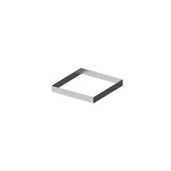 Forma tarta din inox 8 x 8 cm - de Buyer