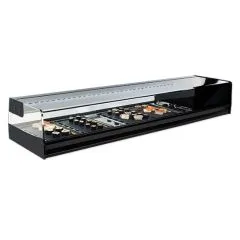 Vitrina sushi cu racitor, 6xGN1/3