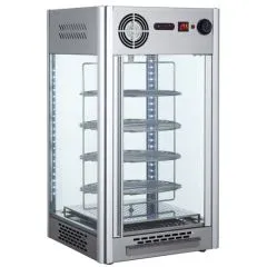 Vitrina calda pentru pizza, 4 niveluri