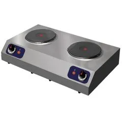Plita electrica, de banc, 2 plite