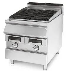 Grill pe gaz cu vapori de apa, 720x480 mm