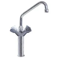 Robinet monobloc pe coloana 200 mm cu gat in U