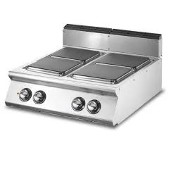 Masina de gatit electrica, de banc cu 4 plite patrate