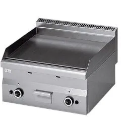Grill pe gaz cu placa neteda, de banc, 59,5x47 cm