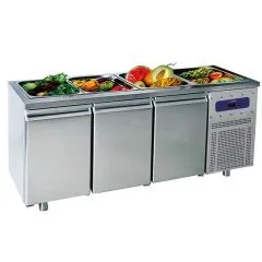 Saladeta cu 3 usi GN1/1, 5xGN1/1