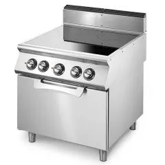 Plita ceramica pe cuptor static electric GN2/1
