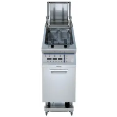 Friteuza electrica simpla HP cu sistem automat de ridicare a cosului la sfarsitul ciclului; Capacitate: 23 litri