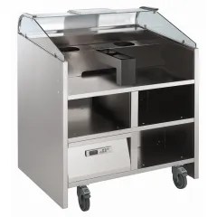 Statie mobila live-cooking Libero Point Electrolux Professional. Adecvat pentru 2 aparate din gama Libero HP