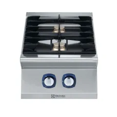 Masina de gatit Electrolux Professional cu 2 arzatoare (5,5 kW fiecare), alimentare gaz, de banc