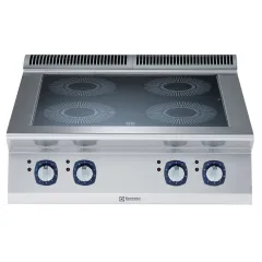 Plita electrica cu inductie Electrolux Professional, 4 zone (3,5 kW fiecare)