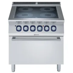 Masina de gatit cu infrarosu Electrolux Professional, 4 zone (2,2 kW fiecare), pe cuptor electric (6 kW)