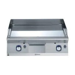 Gratar de banc cu placa neteda din crom Electrolux Professional, modul complet, control prin termostat