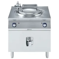 Marmita indirecta alimentare electrica Electrolux Professional, 60 litri, cu intrerupator de presiune, cu reumplere automata a peretelui dublu
