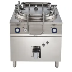 Marmita cu incalzire indirecta Electrolux Professional, alimentare electrica, 150 litri, cu intrerupator de presiune, autoclava