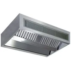 Hota cubica centrala cu inductie fara motor, 2400x2200 mm