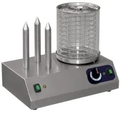 Modul de incalzire hot dog, 3 dispozitive incalzire chifle, capacitate 40 buc