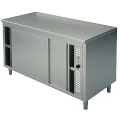 Masa calda tip dulap, fara rebord, 1000x700 mm