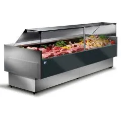Vitrina rece pentru carne, 2000 mm