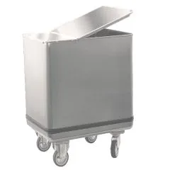 Carucior pentru faina, capacitate 195 litri