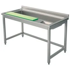 Masa de preparare legume, 1400 mm