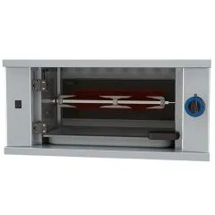 Grill pe gaz pentru pui, 1 tepusa pentru 3 pui