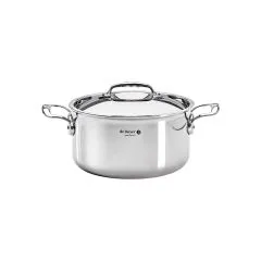 Cratita inox cu capac "Affinity", 20 cm/3,4 l - de Buyer