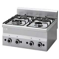 Masina de gatit pe gaz, 4 arzatoare, 12,2 Kw