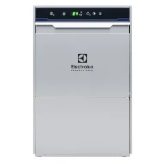 Masina de spalat pahare cu usa dublu izolata, control electronic, clatire rece