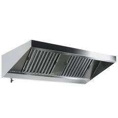 Hota de perete, tip Snack, 3 filtre labirint, 1600x1100 mm