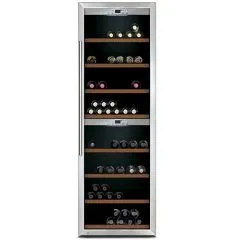 Vitrina de vinuri refrigerata, 2 zone de temperatura, 180 sticle