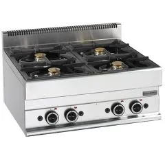 Masina de gatit pe gaz, 4 arzatoare, 17,2 Kw