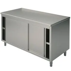 Masa tip dulap, usi glisante, fara rebord, 1000x700 mm
