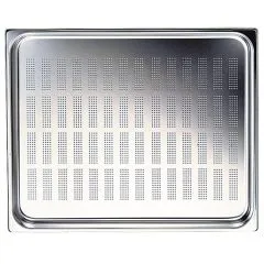 Cuva inox gastronorm, perforata, GN2/3, h=100 mm
